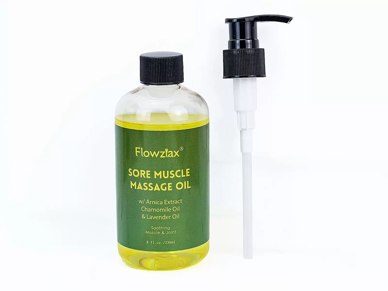 Dầu massage body Flowziax Sore Muscle giảm đau nhức và thư giãn cơ bắp