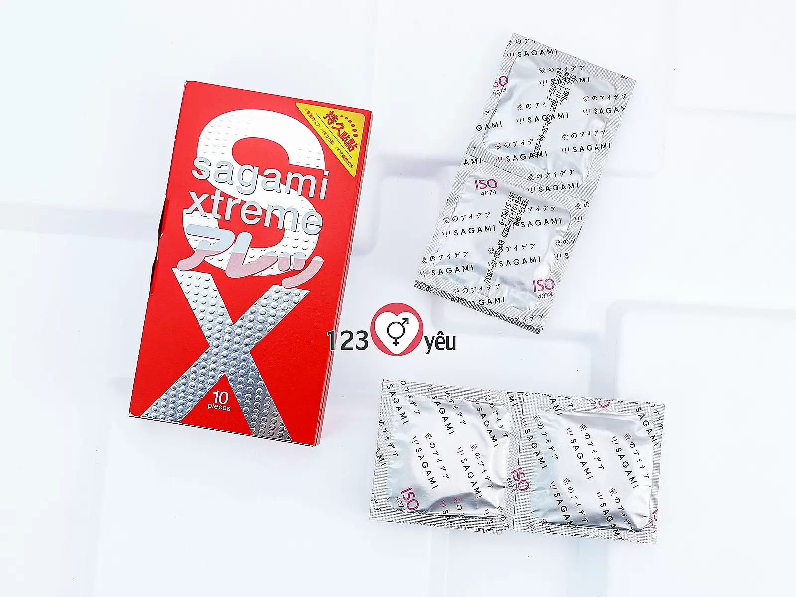 Bao cao su có gai Sagami Xtreme Feel Long 10 bao