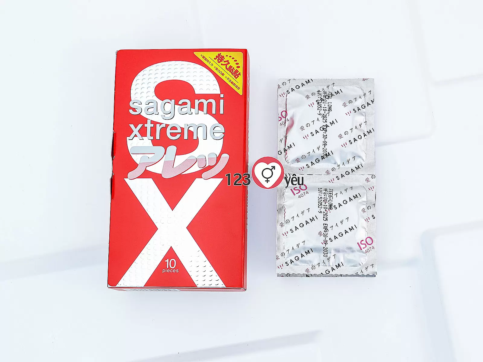 Bao cao su có gai Sagami Xtreme Feel Long 10 bao