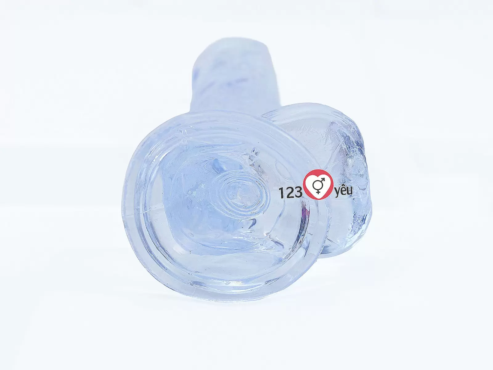 Dương vật giả có đế trong suốt