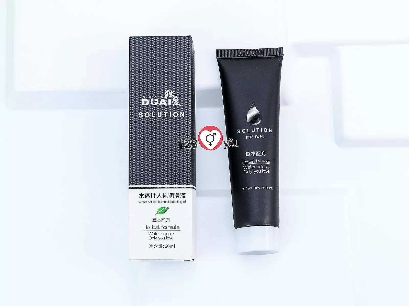 Gel bôi trơn gốc nước nhẹ dịu Solution