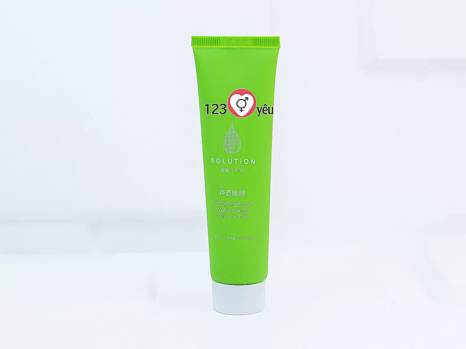 Gel bôi trơn gốc nước Solution xanh 60ml