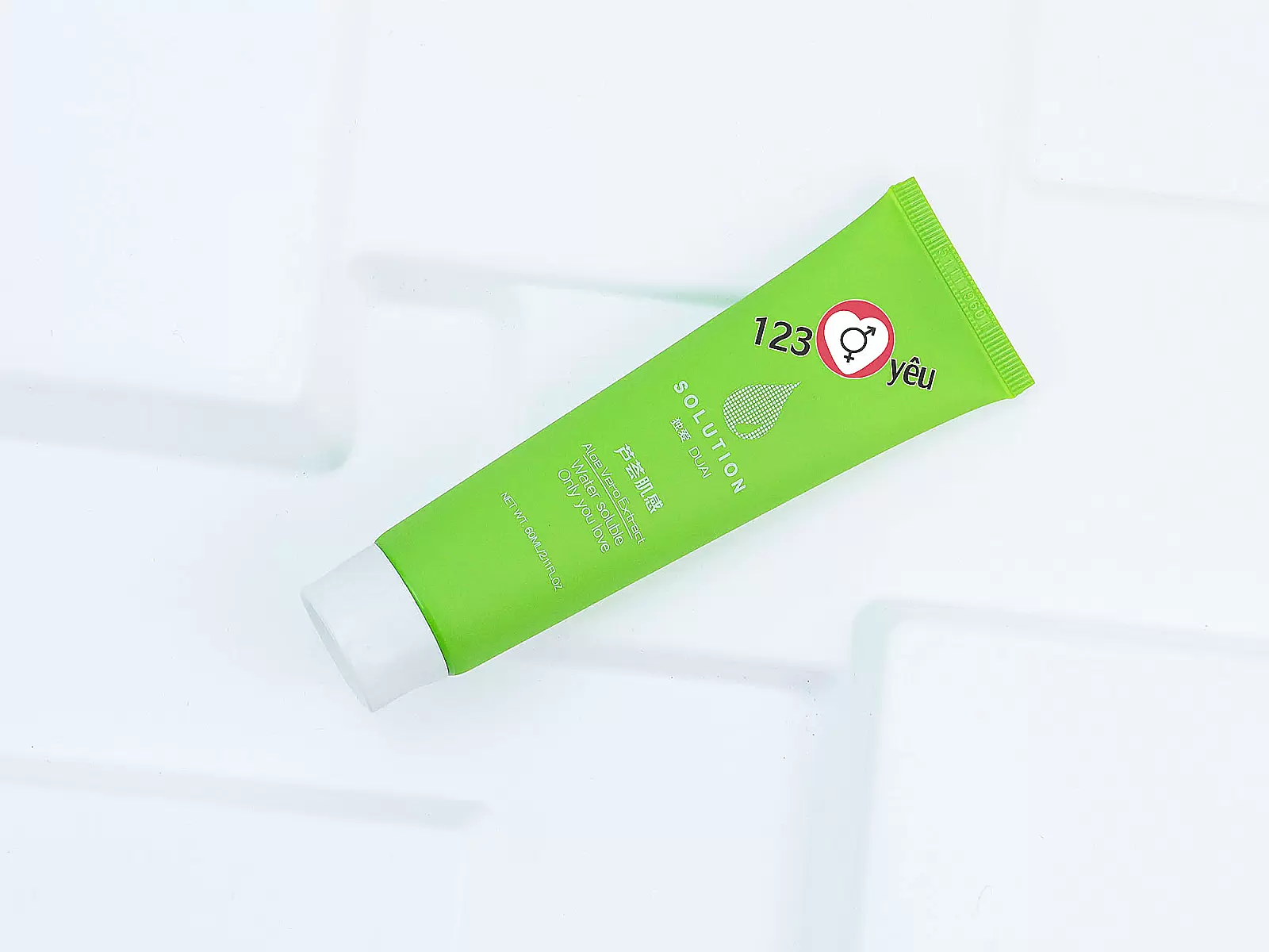 Gel bôi trơn gốc nước Solution xanh 60ml