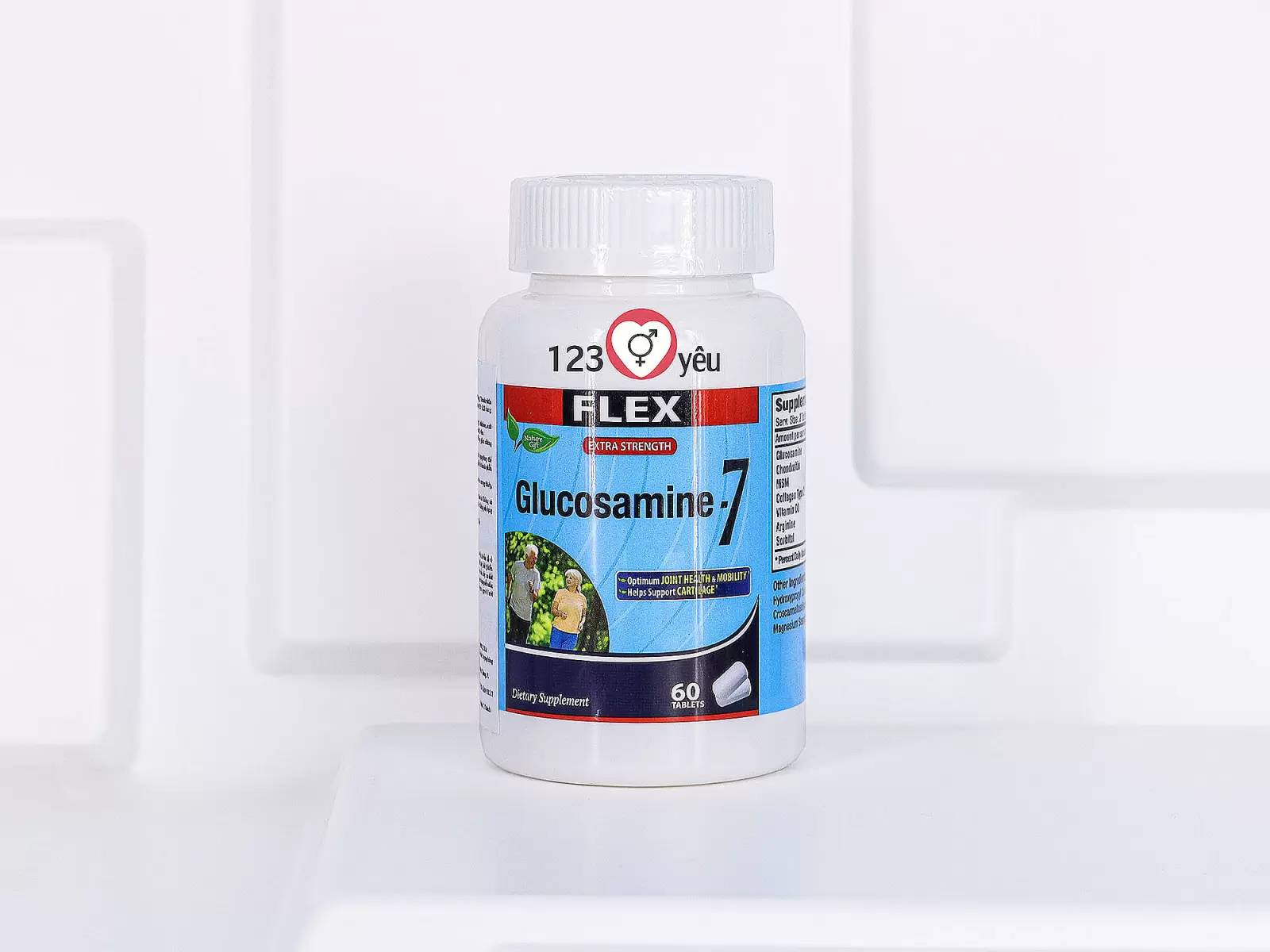 Thực phẩm bảo vệ sức khỏe FLEX Glucosamine-7 Extra Strength hổ trợ xương khớp