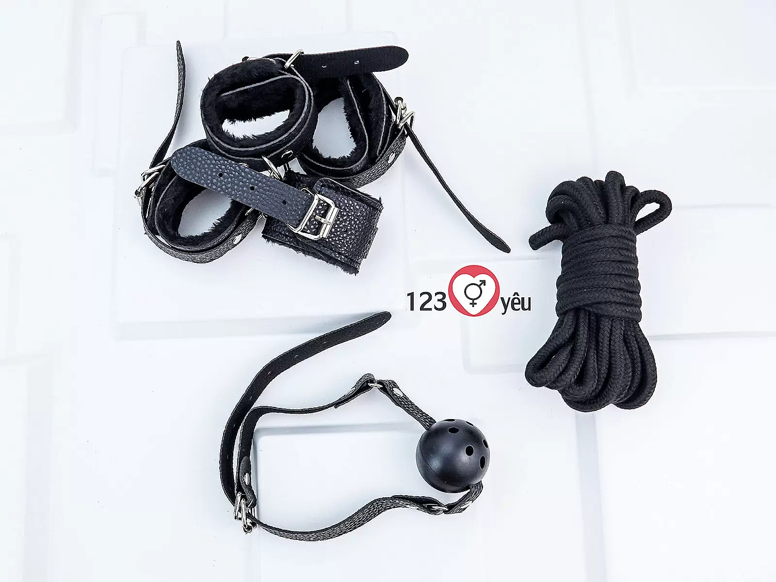 Bộ đồ chơi bạo dâm 10 món màu hồng gợi cảm