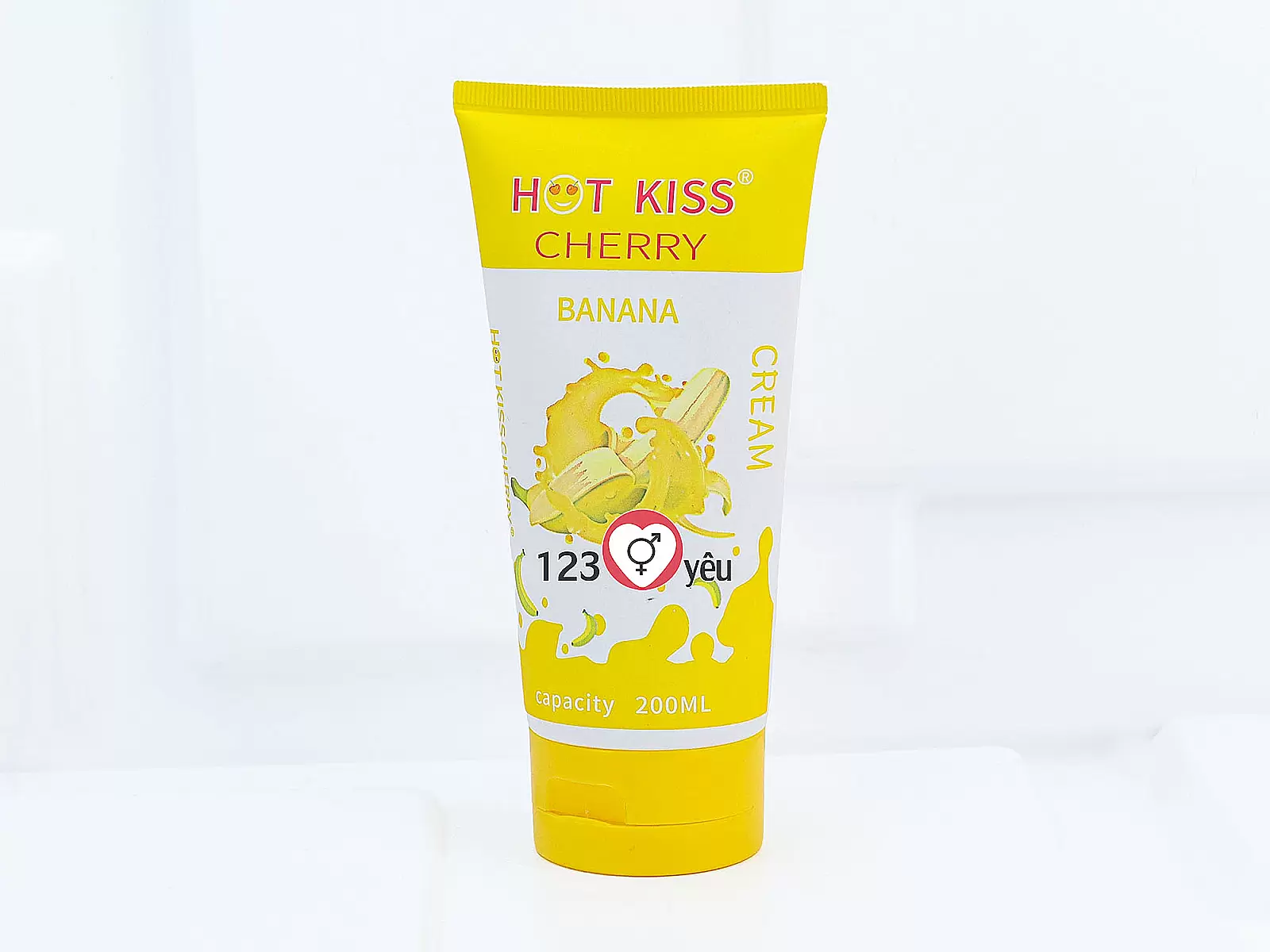 Gel Hot Kiss Hương Chuối chai lớn 200ml