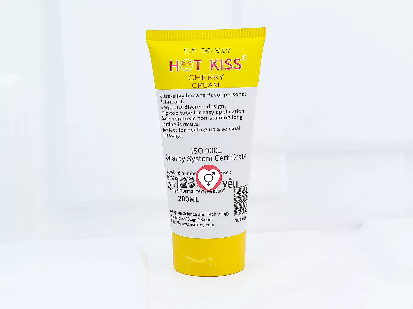 Gel Hot Kiss Hương Chuối chai lớn 200ml