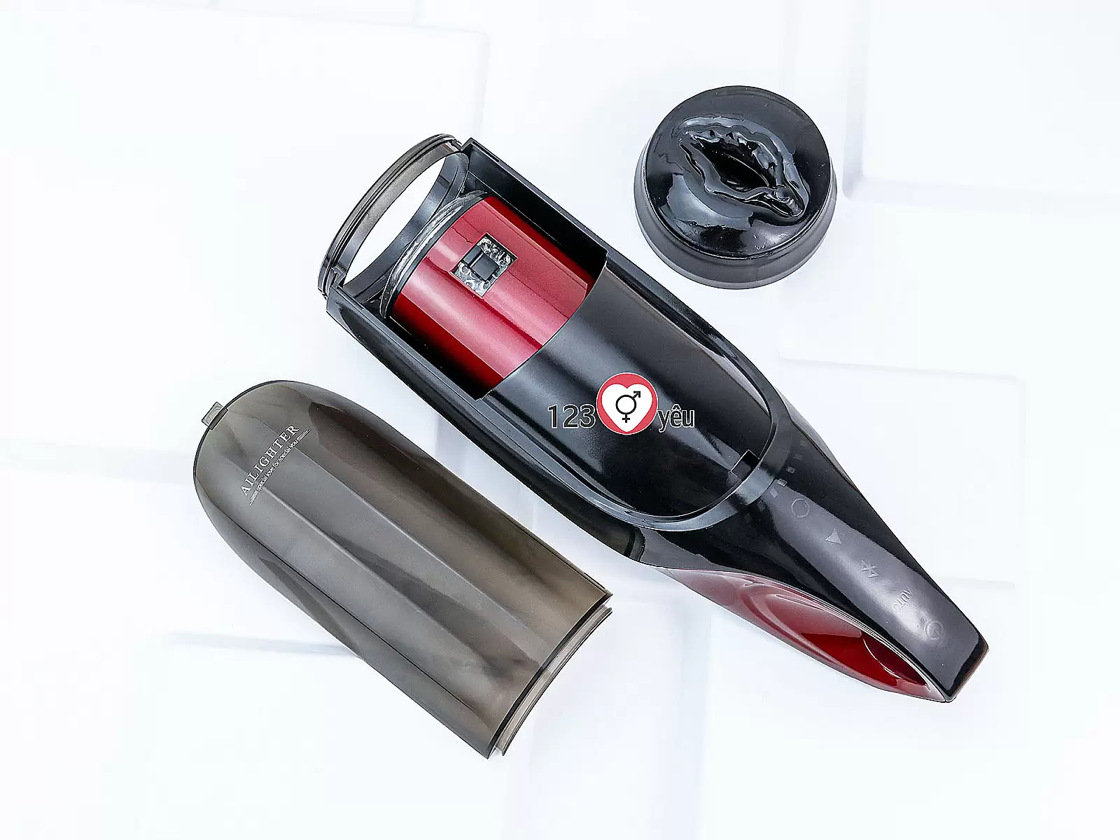 Âm đạo giả tự động The King Ailighter rung, xoay, thụt