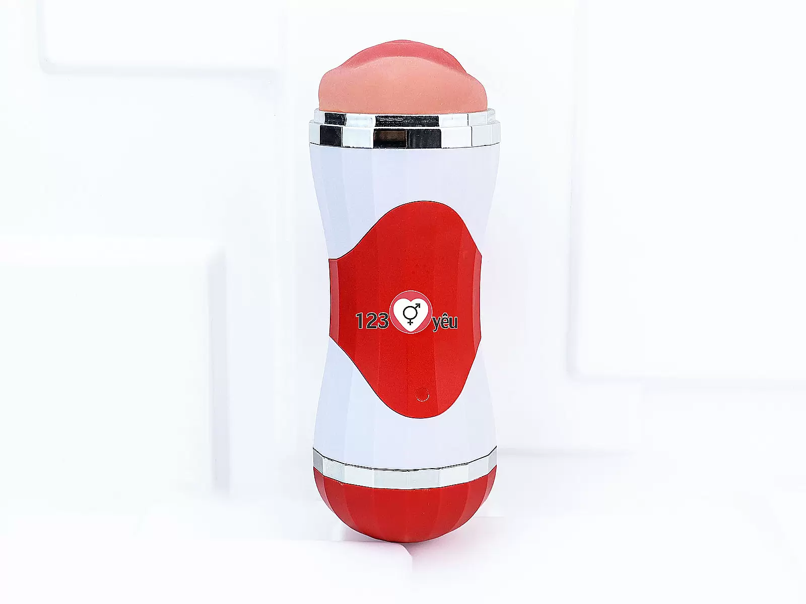 Âm đạo giả 2 đầu Double Head miệng và âm đạo không rung