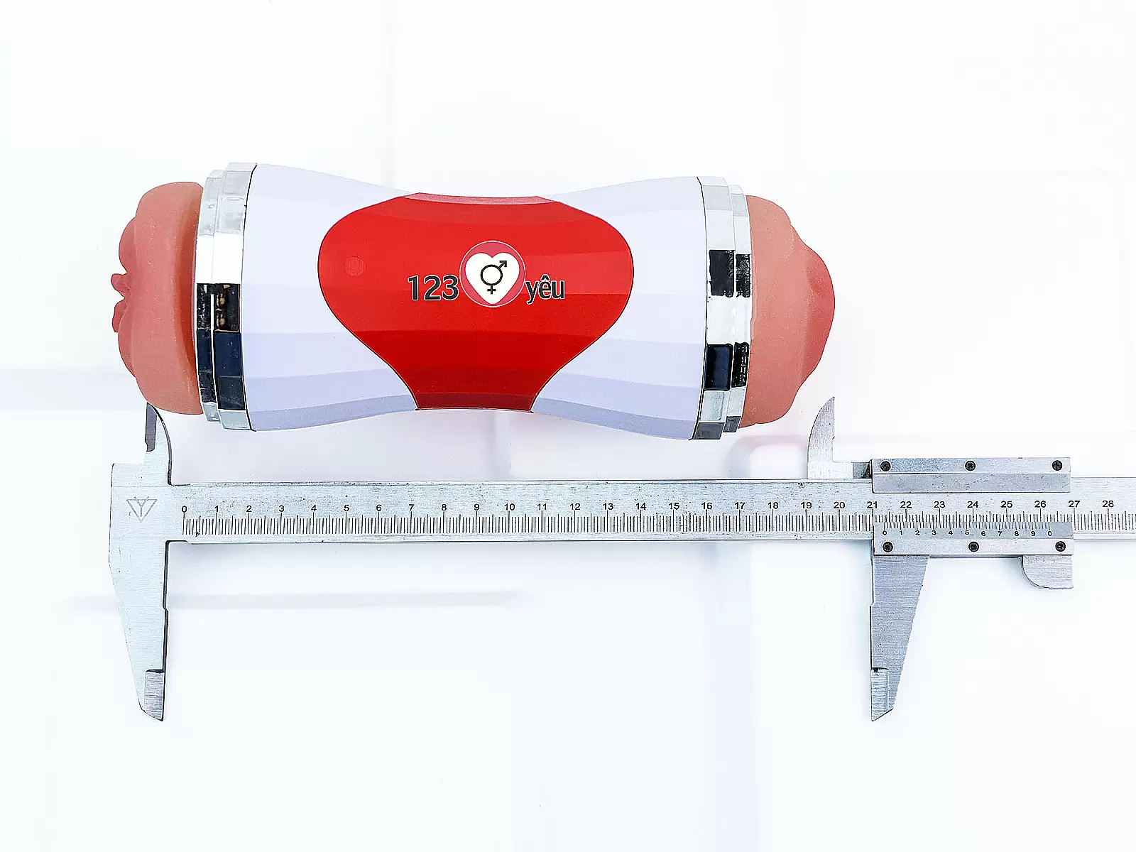 Âm đạo giả 2 đầu Double Head miệng và âm đạo không rung