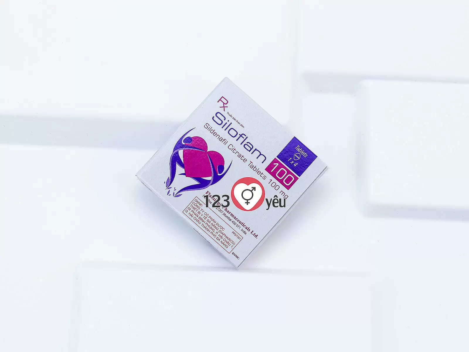 Thuốc cải thiện sinh lý Siloflam 100mg