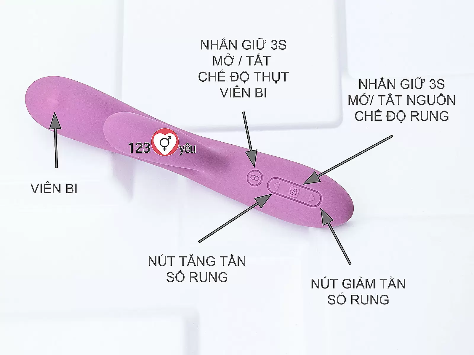 Máy mát xa điểm G Svakom Trysta Neo với bi lăn điều khiển qua APP
