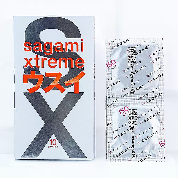 Bao cao su Sagami Xtreme hộp 10 chiếc