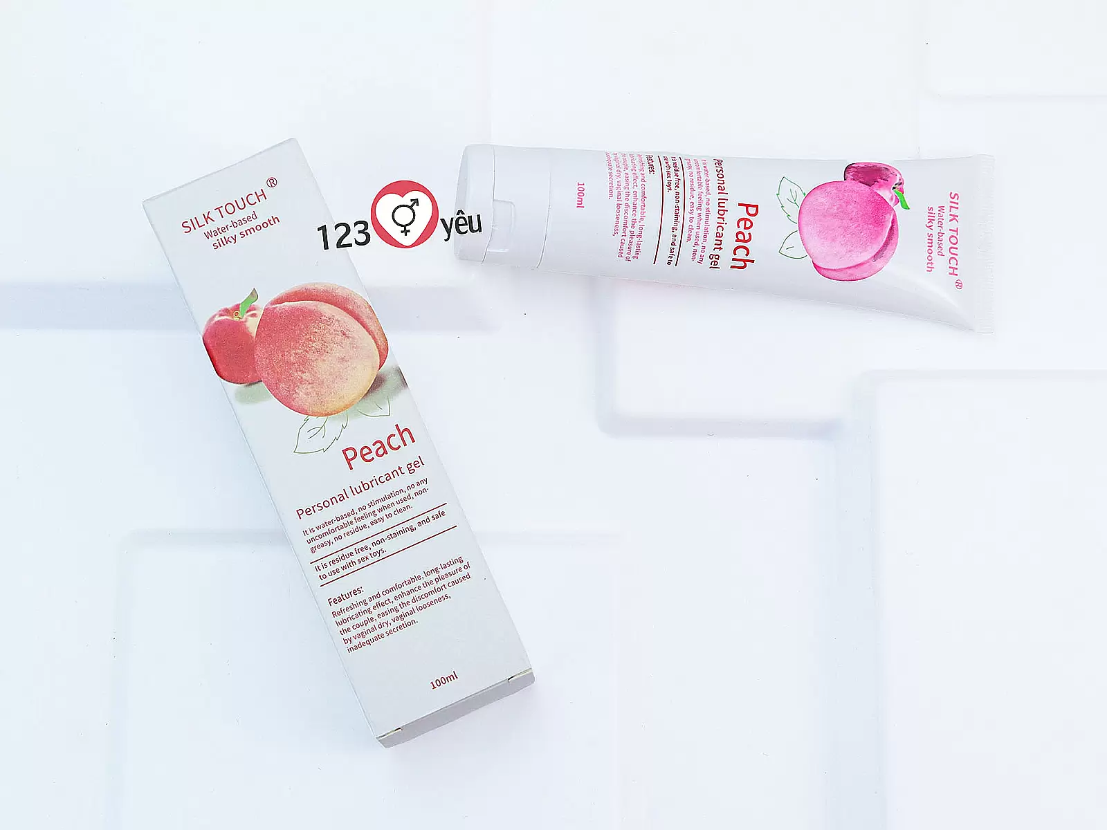 Gel bôi trơn Love Kiss Hương Đào 100ml