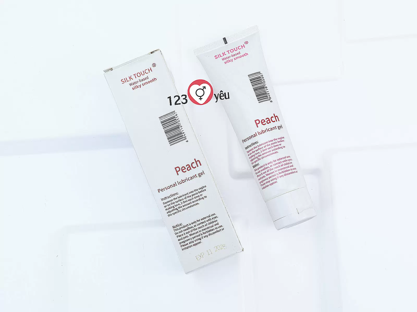 Gel bôi trơn Love Kiss Hương Đào 100ml