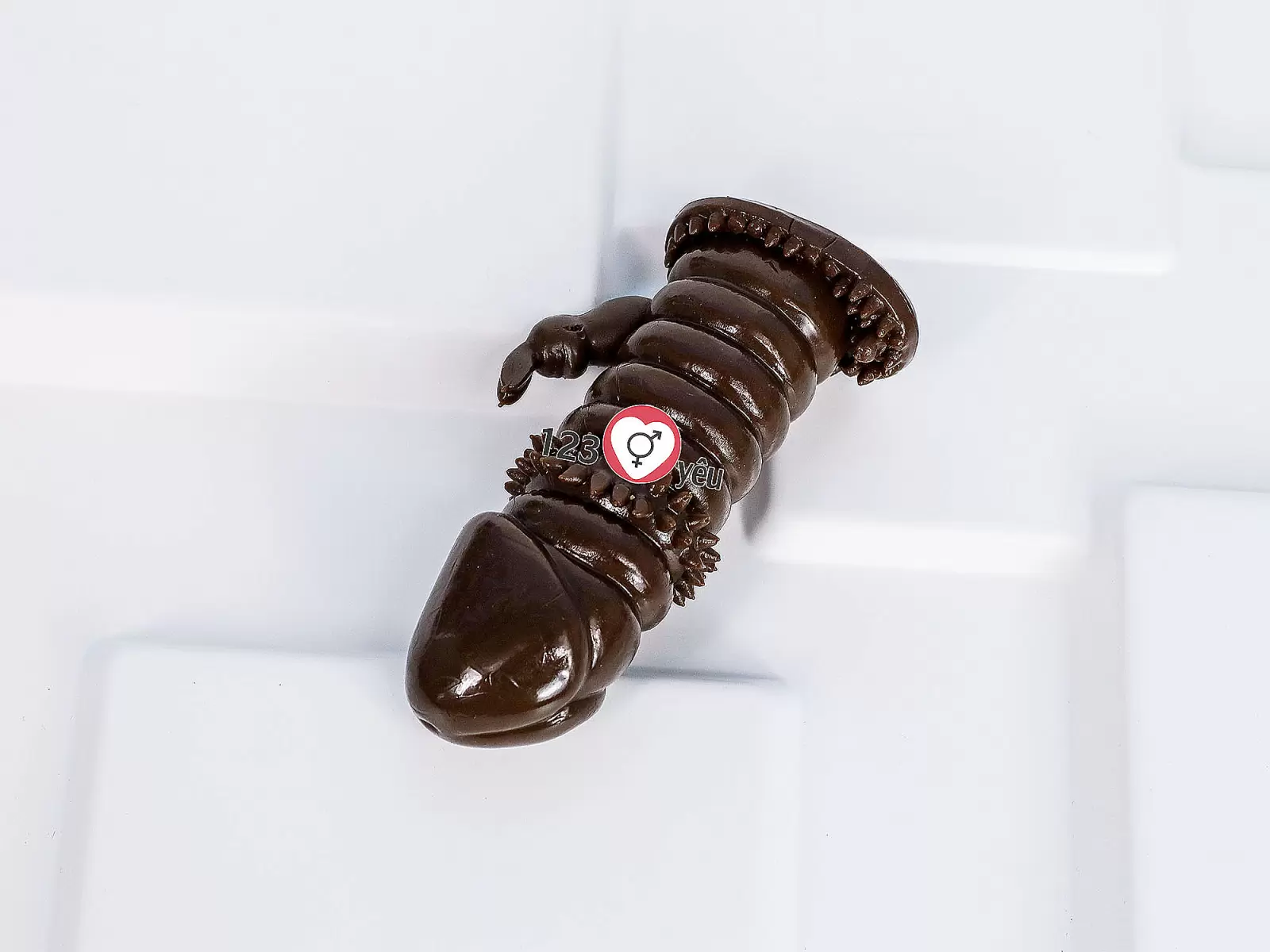 Sex toy bao cao su đôn dên siêu mềm gai có nhánh