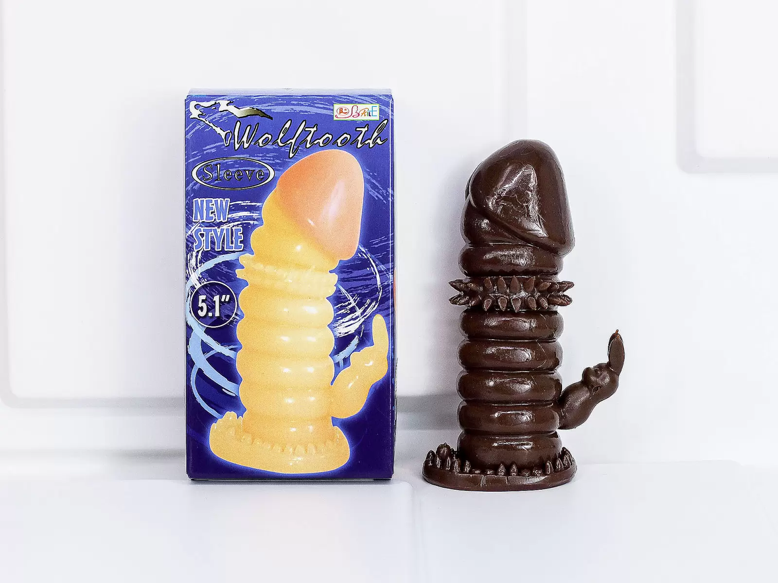 Sex toy bao cao su đ&ocirc;n d&ecirc;n si&ecirc;u mềm gai c&oacute; nh&aacute;nh