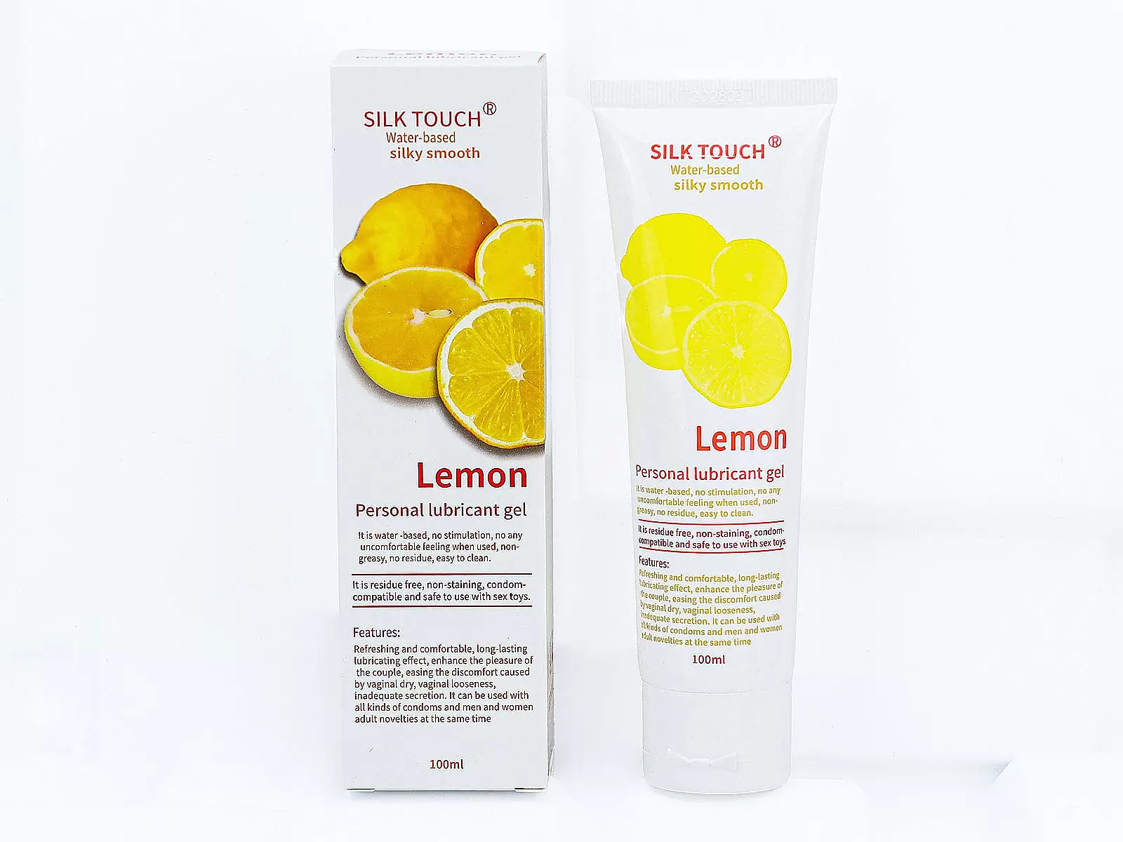 Gel bôi trơn Silk Touch hương chanh 100ml