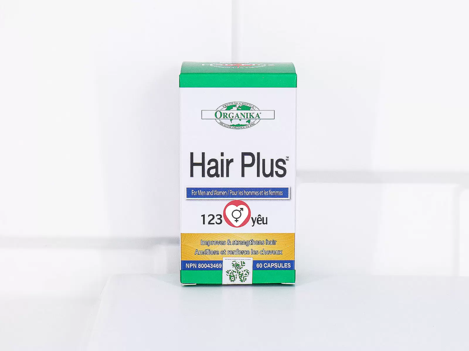 Viên uống Organika Hair Plus hỗ trợ mọc tóc và nuôi dưỡng tóc chắc khỏe