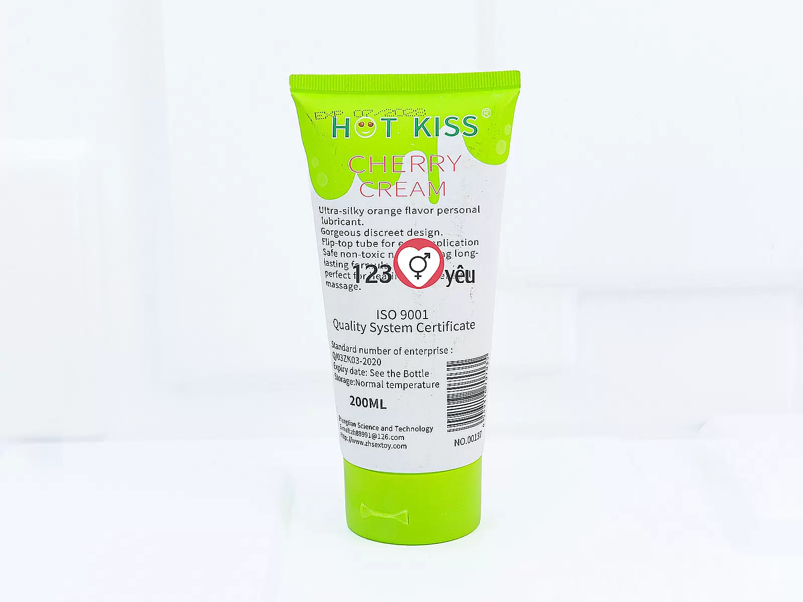 Gel bôi trơn Hot Kiss hương cam 200ml