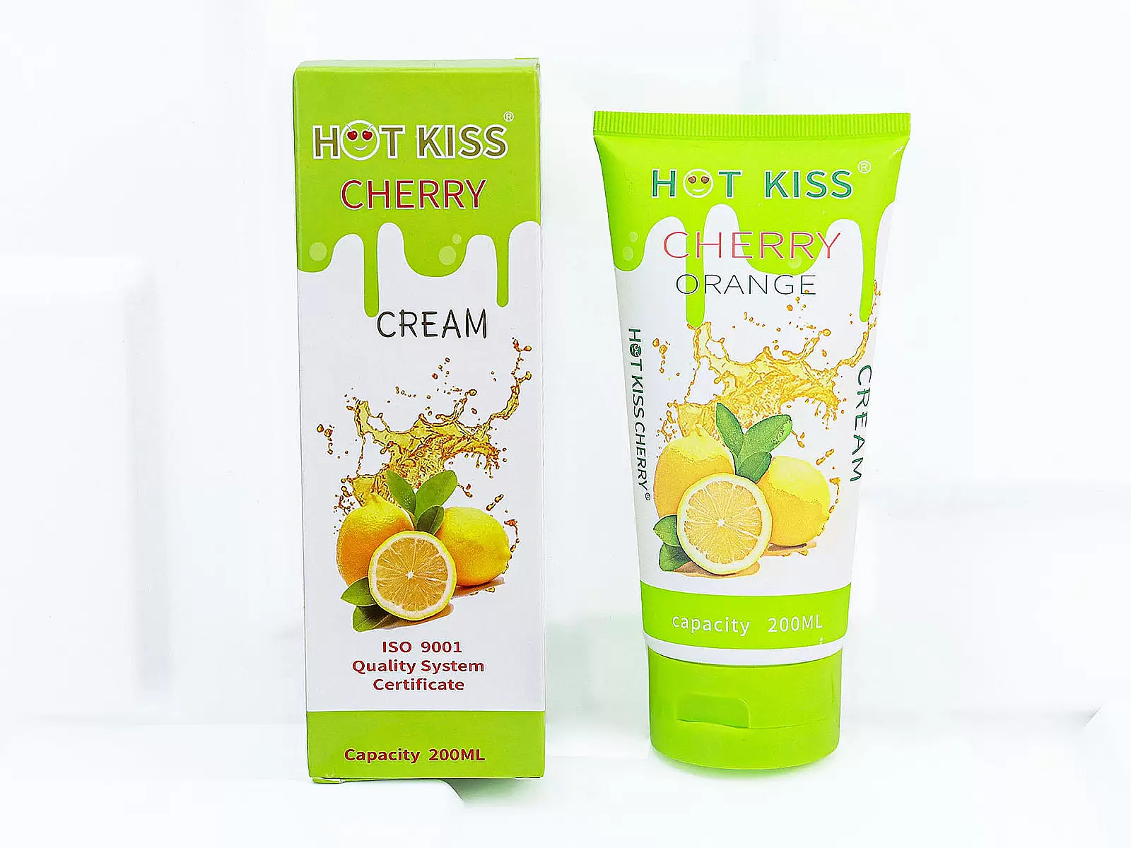 Gel bôi trơn Hot Kiss hương cam 200ml