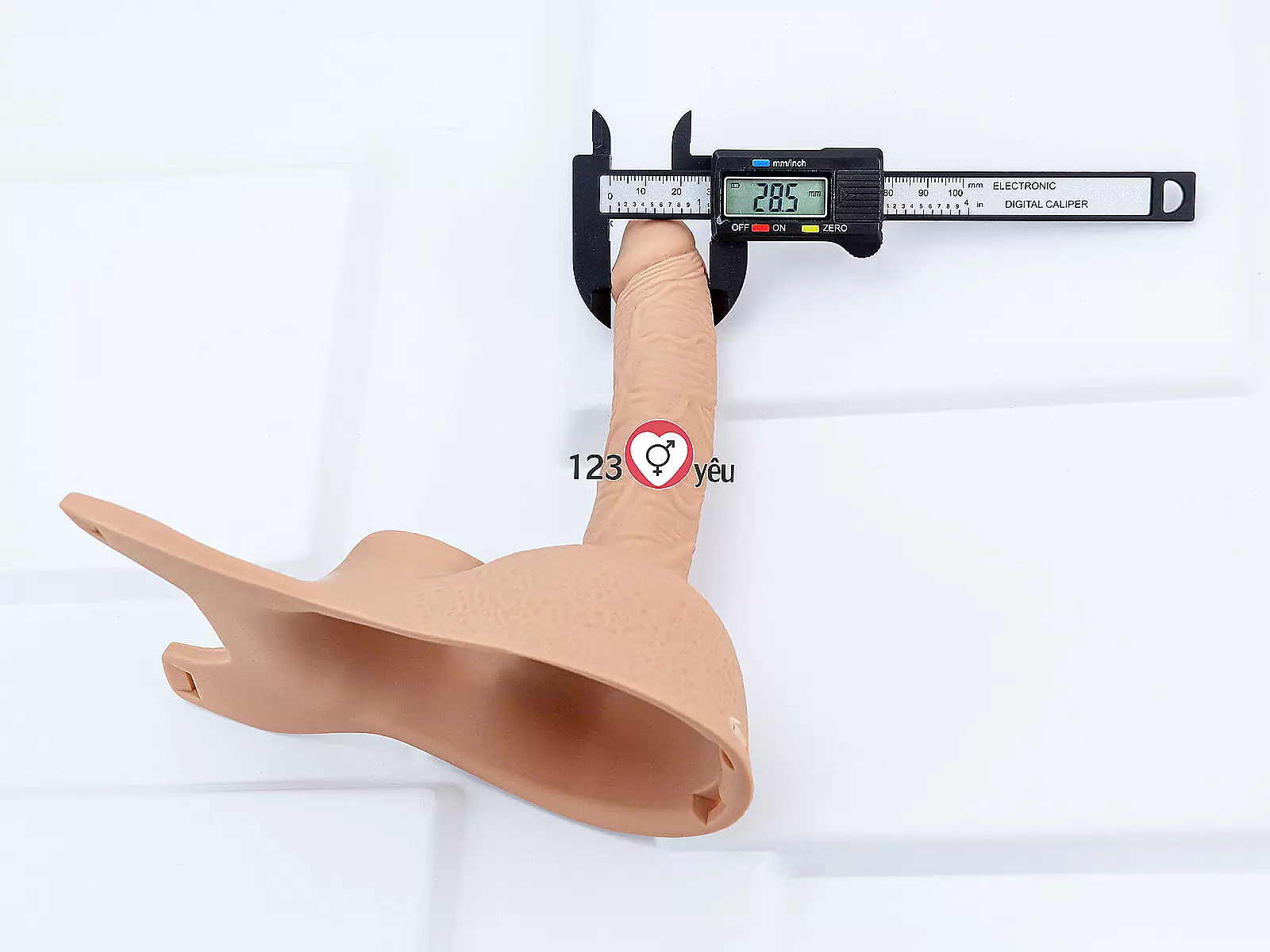 Dương vật giả dây đeo 2 đầu kết hợp