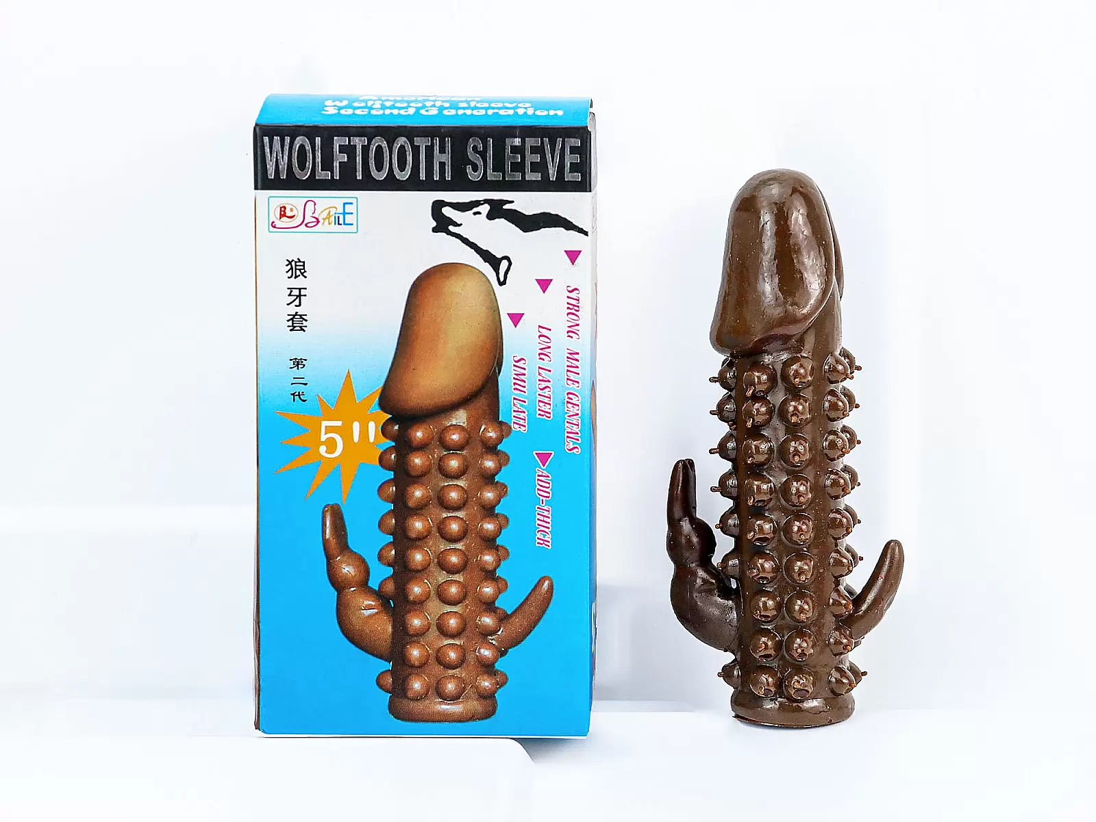 Bao cao su đôn dên gai mềm có nhánh