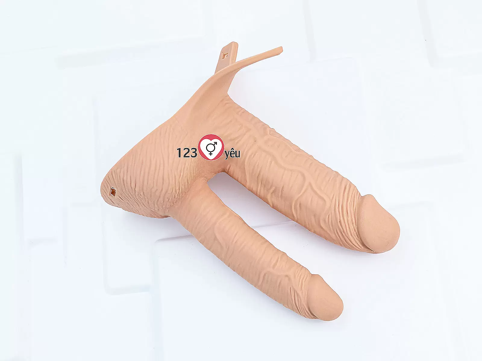 Dương vật giả có dây đeo Long Love 2 đầu kích thích