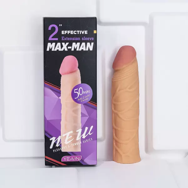 Bao cao su đôn dên Max Man gân nỗi đôn 5cm