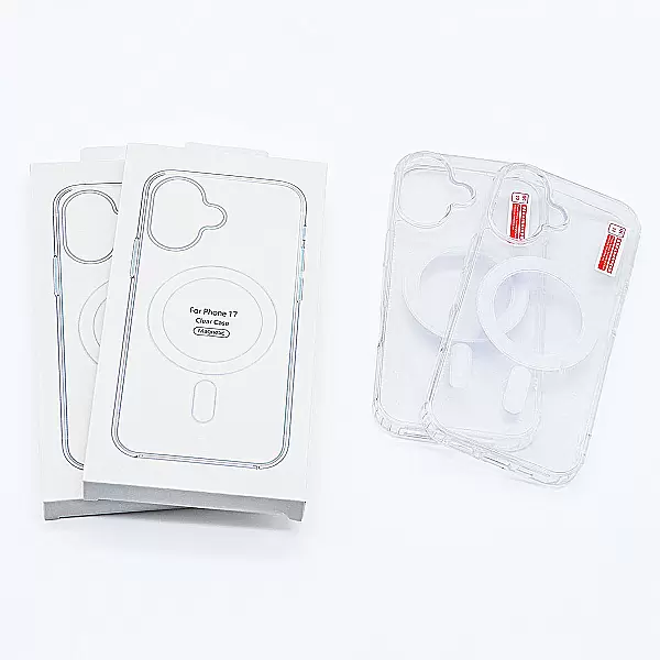 Ốp lưng Clear Case Magnetic trong suốt dành cho iPhone 17