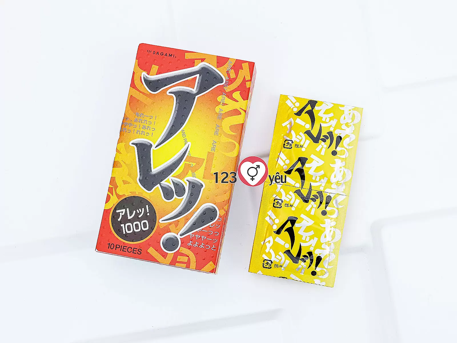 Hộp 10 bao cao su có gai Nhật Bản Sagami Xtreme ARE Siêu Mỏng