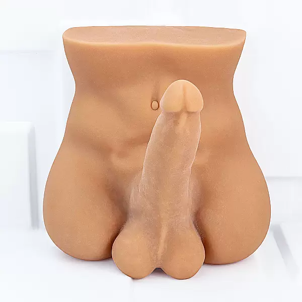 Búp bê bán thân nam màu da silicon mềm mại cao cấp