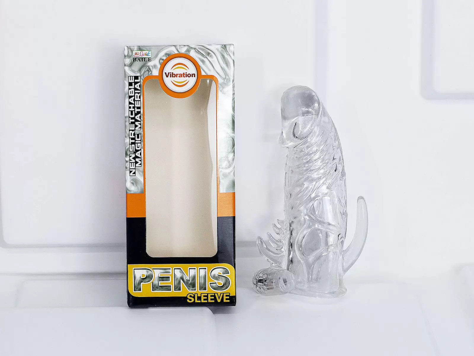 Bao đ&ocirc;n d&ecirc;n tăng k&iacute;ch thước dương vật Penis Sleeve