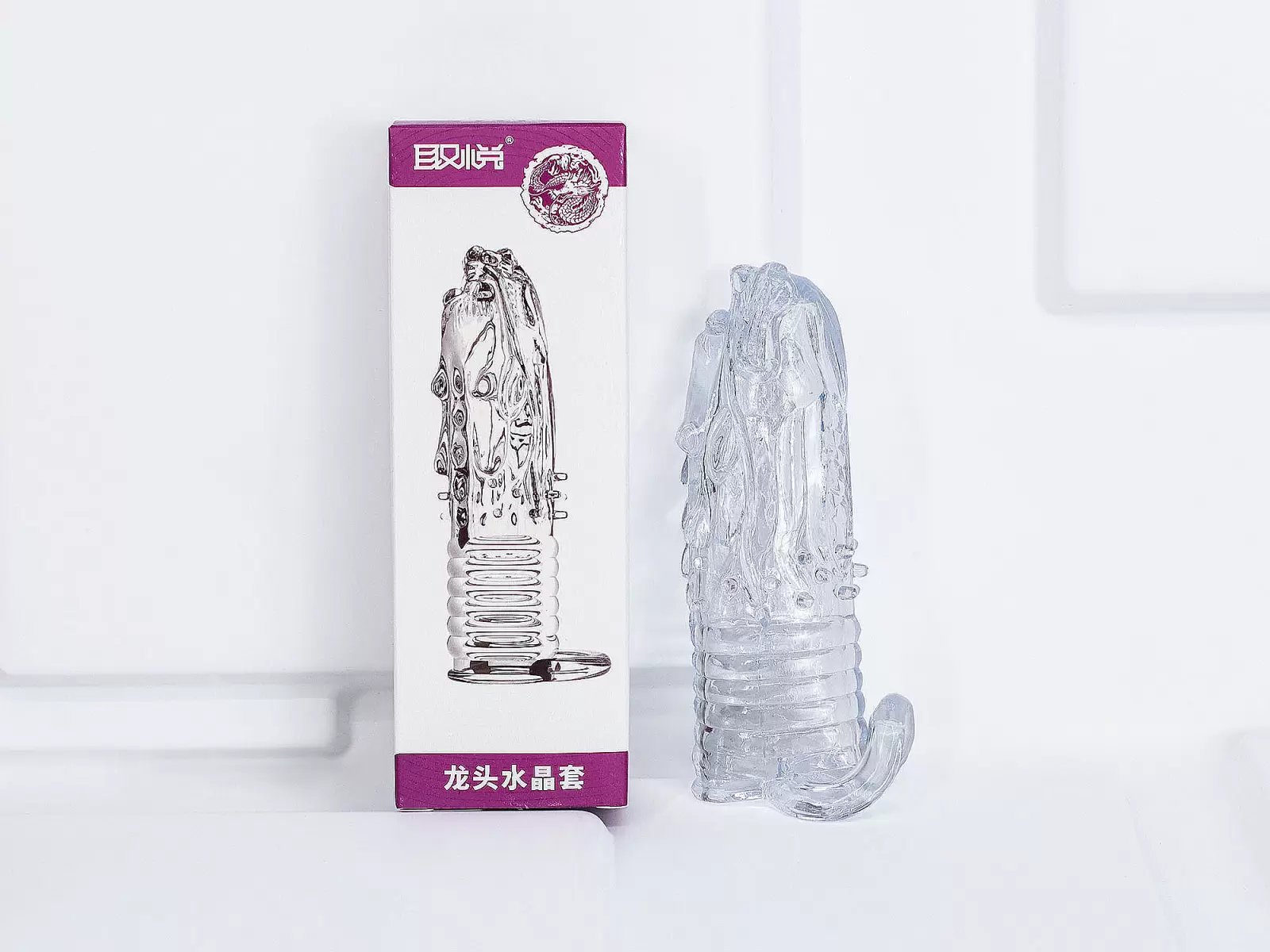 Bao cao su đôn dên trong suốt đầu lân
