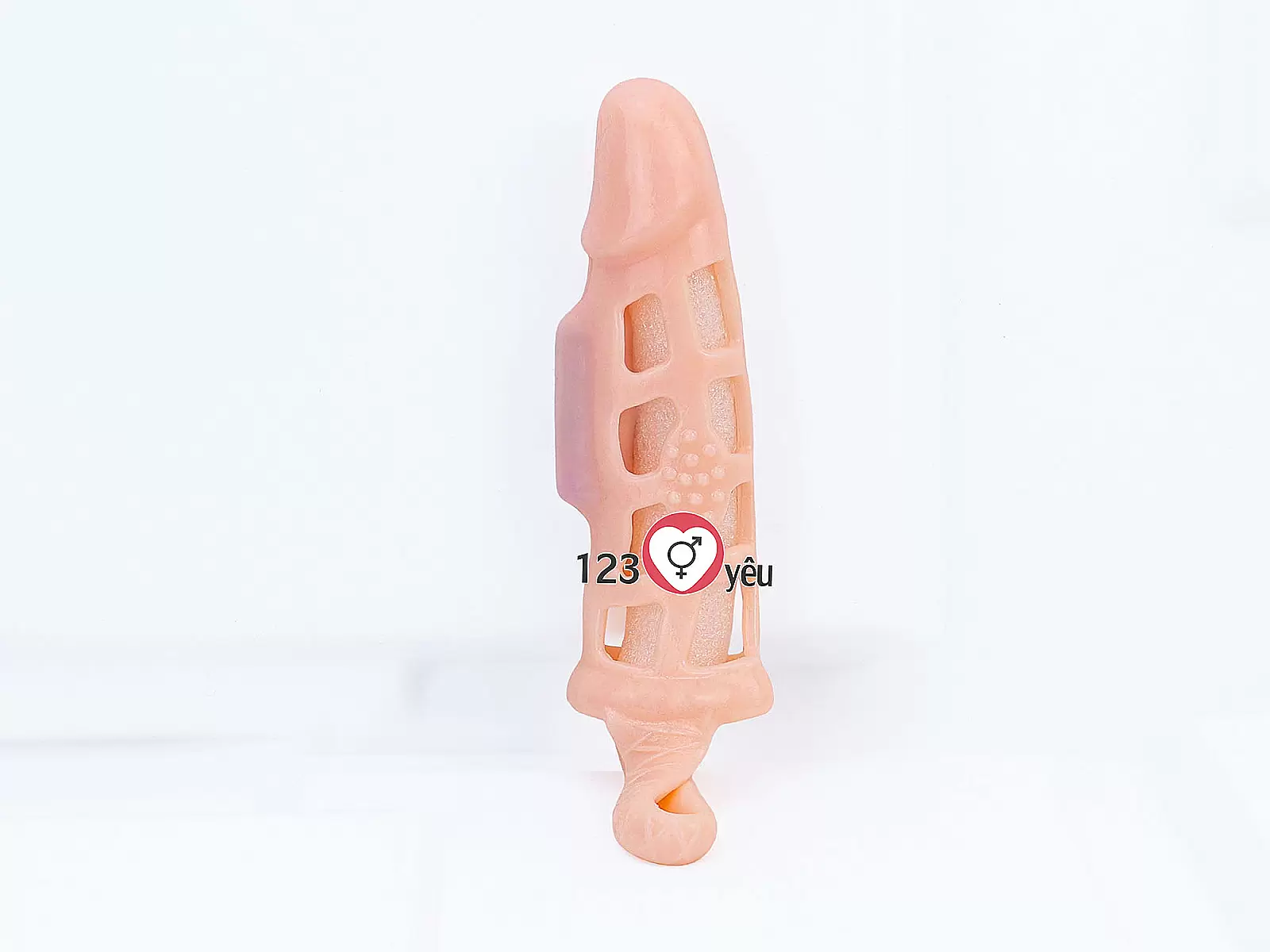 Bao cao su donzen lưới Pretty Love có quai đeo thân rung