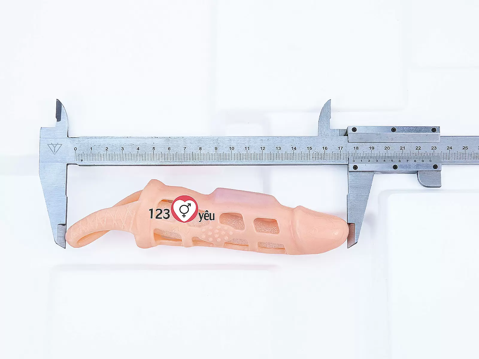 Bao cao su donzen lưới Pretty Love có quai đeo thân rung