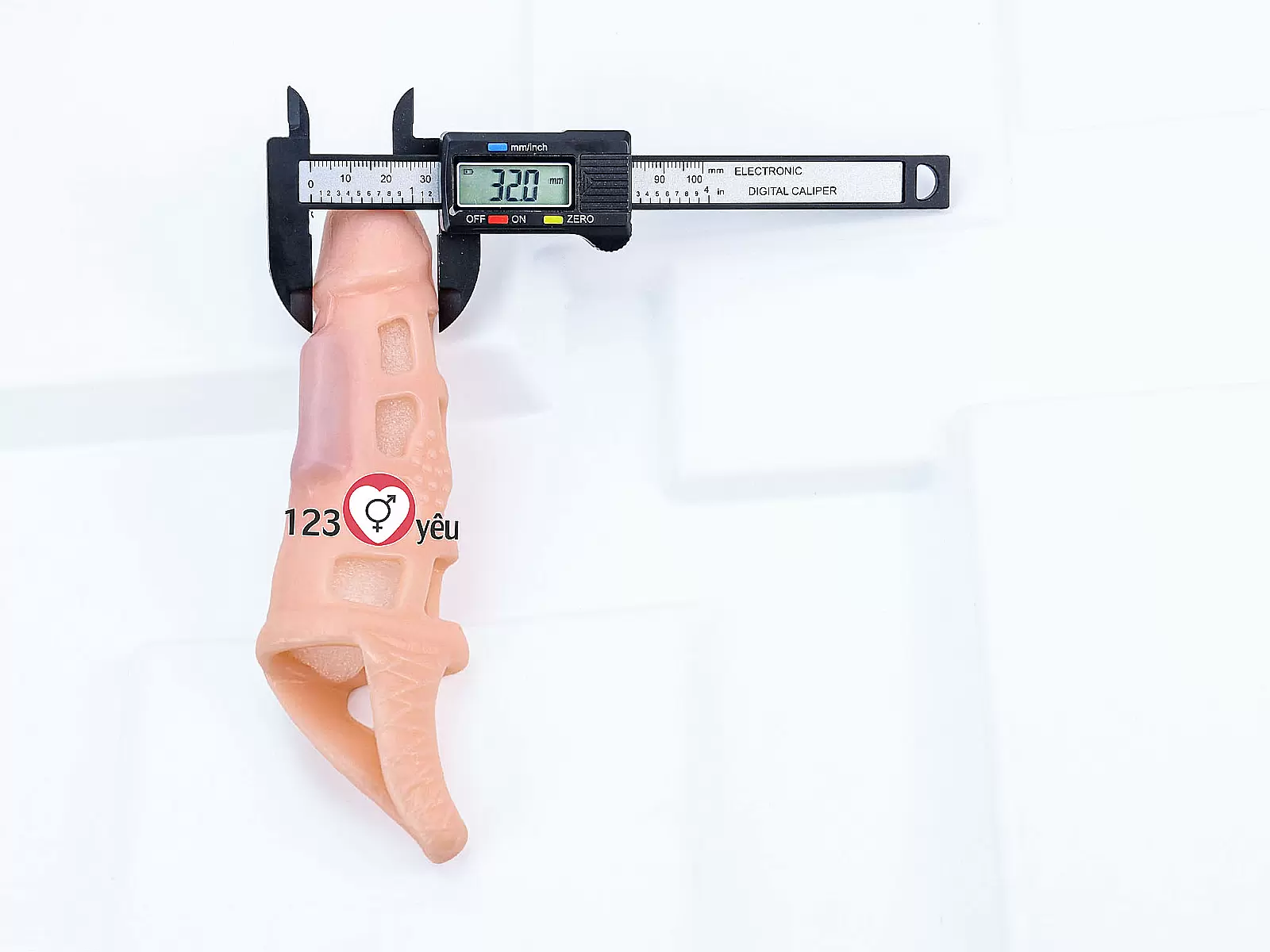 Bao cao su donzen lưới Pretty Love có quai đeo thân rung