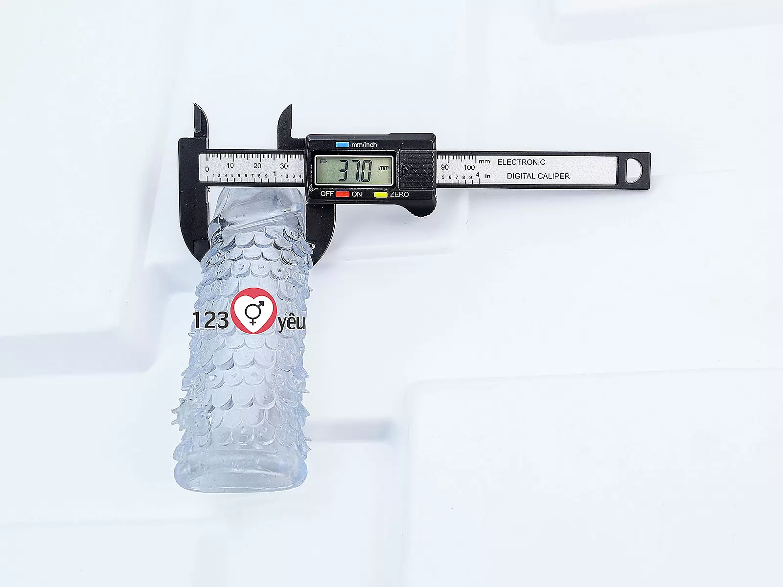 Bao cao su đôn dên tăng kích thước gai nhọn trong suốt BCDC