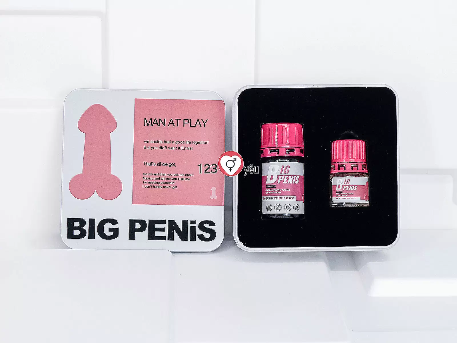 Chai hít Big Penis khơi dậy khoái cảm