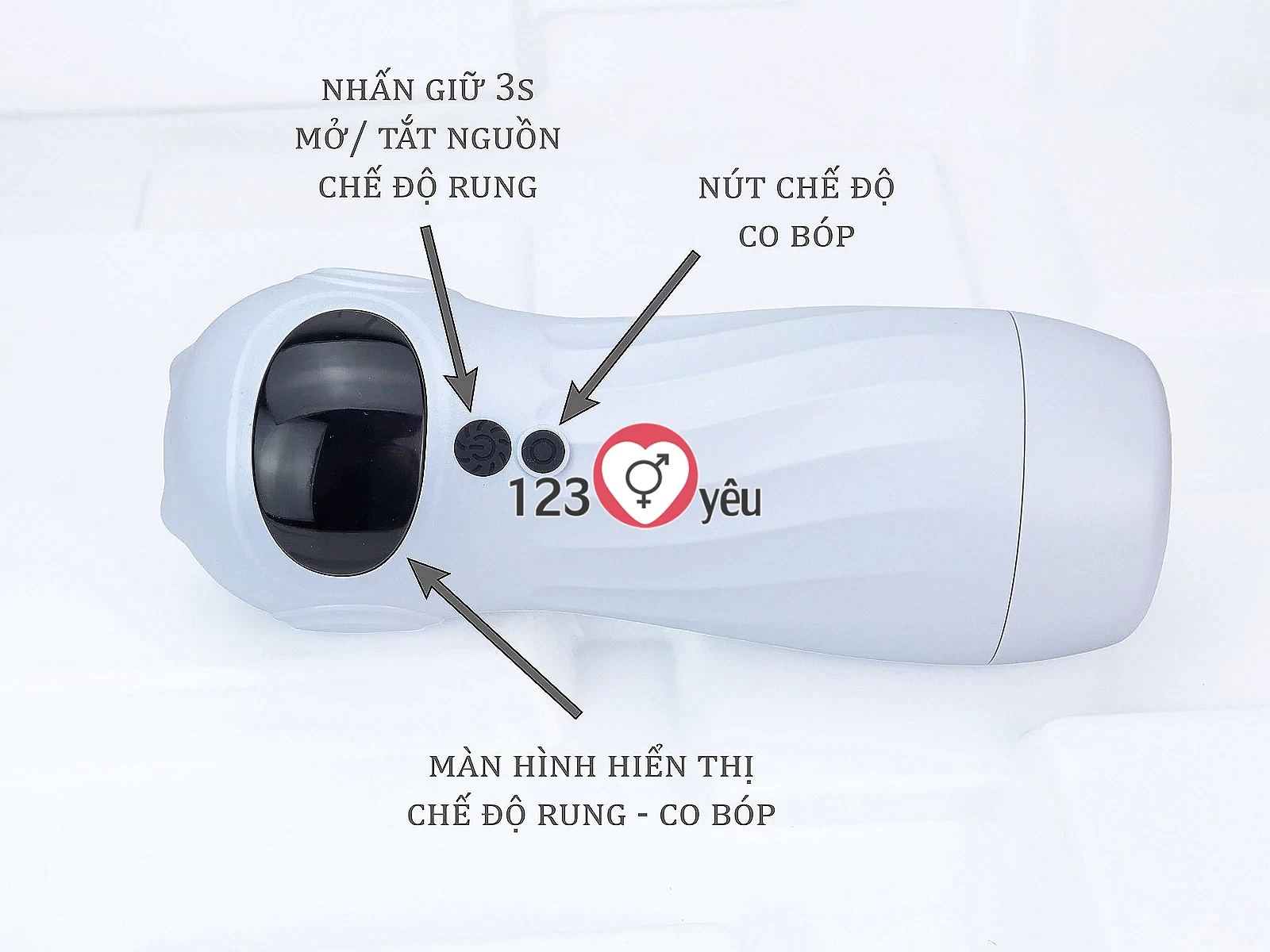 Đèn pin âm đạo gia nguỵ trang Phi Hành Gia rung, co bóp siêu mềm mại