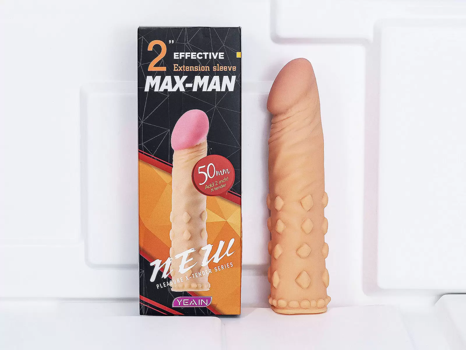 Bao đôn dên Max Man đôn 5cm – silicon tăng size lớn