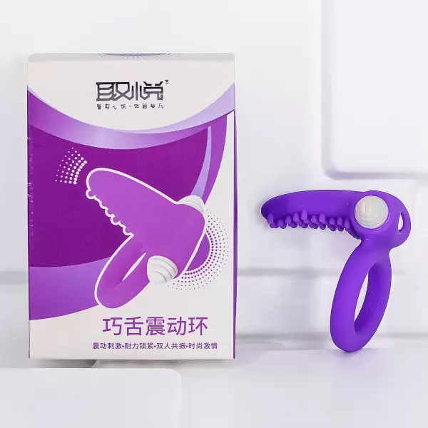 Vòng đeo dương vật rung lưỡi liếm
