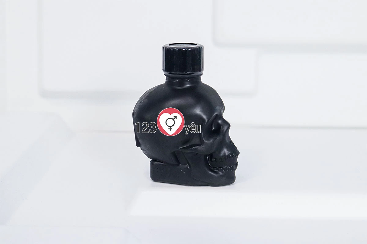 Chai ngửi Popper Skull đen tăng cảm giác khoái cảm