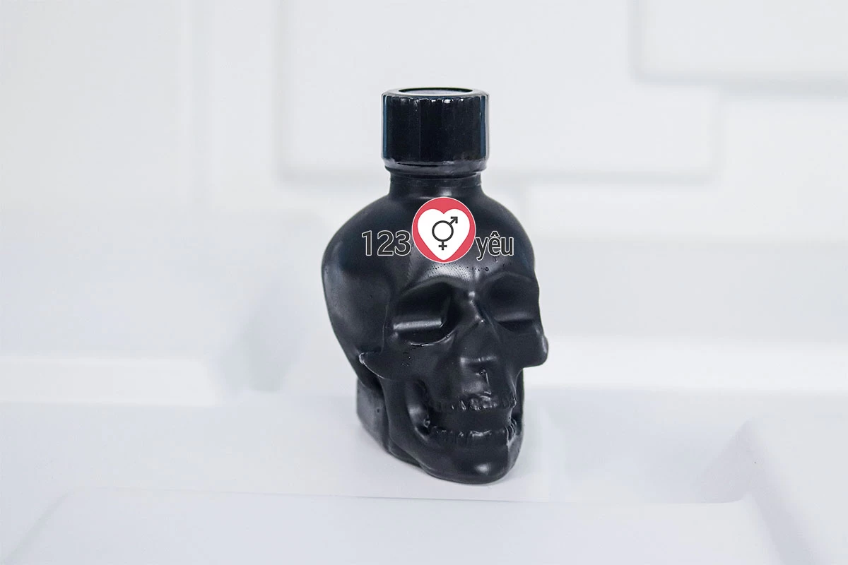 Chai ngửi Popper Skull đen tăng cảm giác khoái cảm