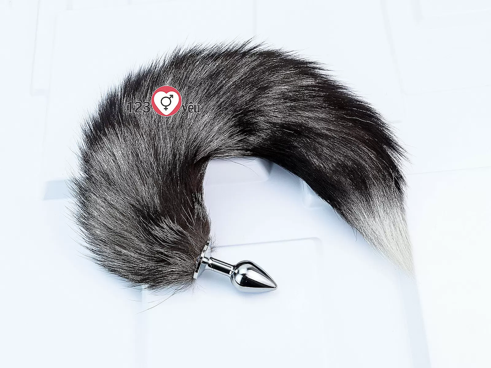 Đồ chơi kích thích hậu môn đuôi sói inox loại đẹp