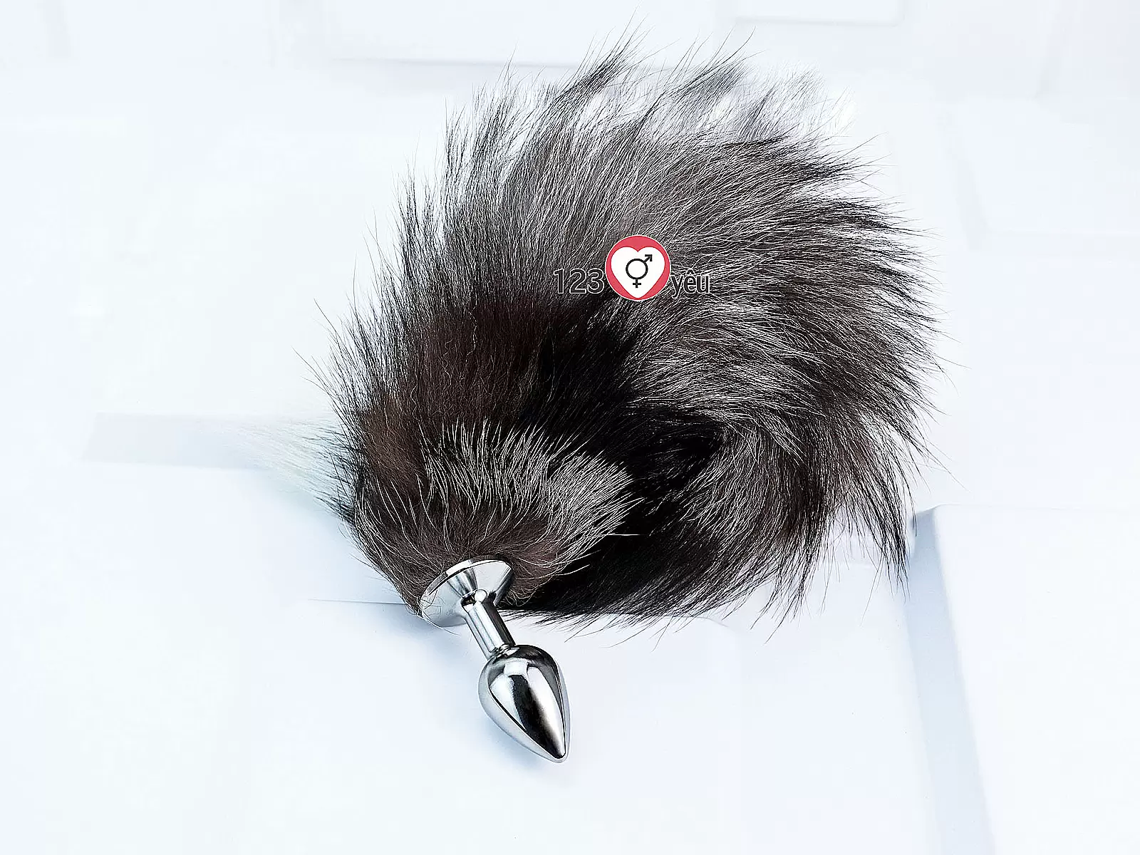 Đồ chơi kích thích hậu môn đuôi sói inox loại đẹp