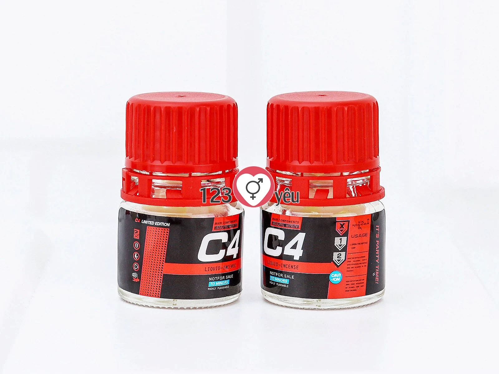 Popper C4 đỏ khô viên – tiện lợi kín mùi hưng phấn