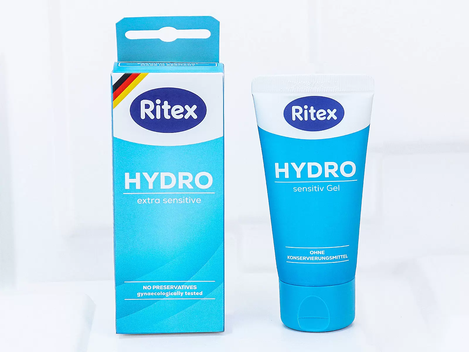 Gel Ritex HYDRO Extra Sensitive 50ml – gốc nước Đức