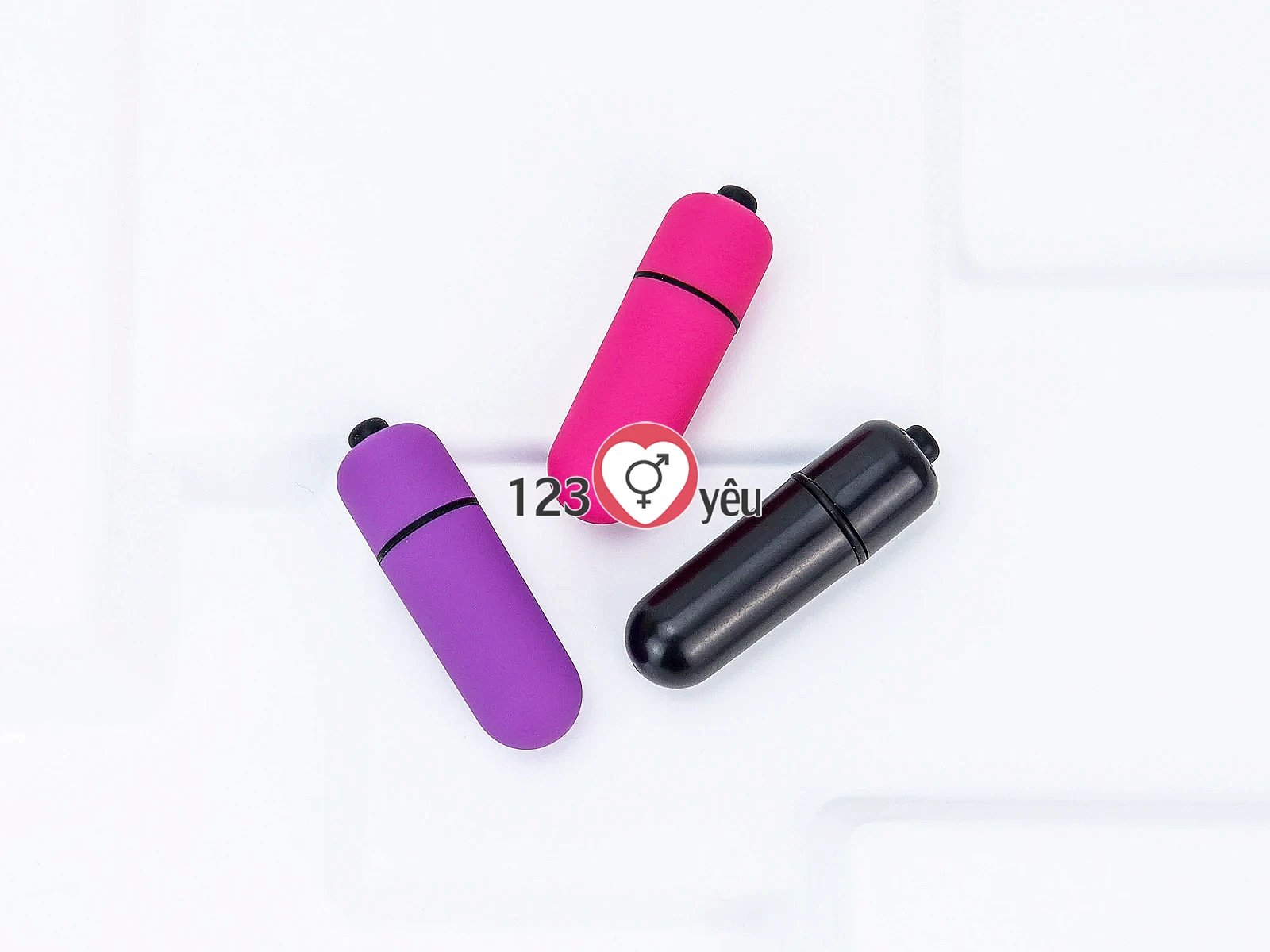 Cục rung tình yêu viên đạn pin rời rung mạnh mẽ giúp kích thích nhanh các điểm nhạy cảm