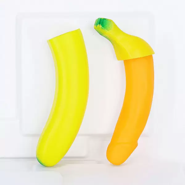 Dương vật giả chuối nhựa mang lại trãi nghiệm mới lạ